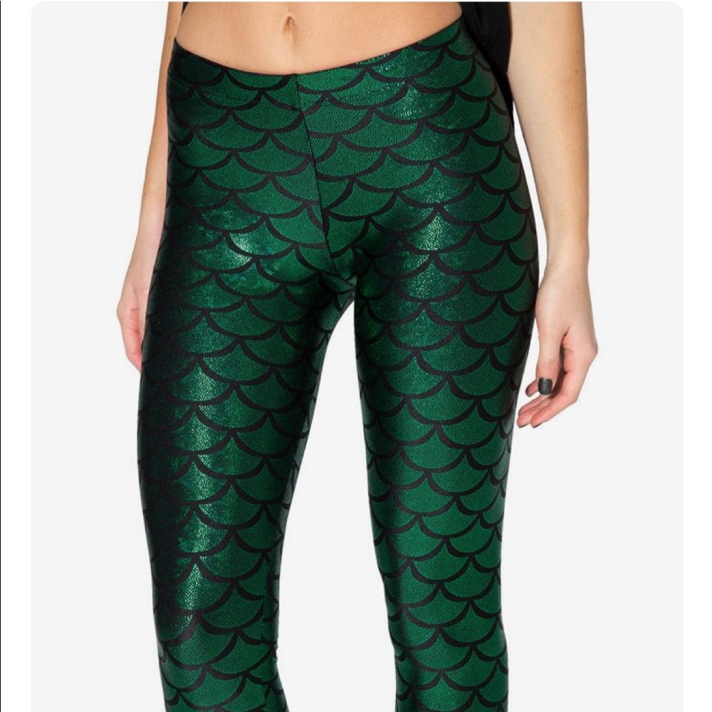 BlackMilk Mermemerald leggings